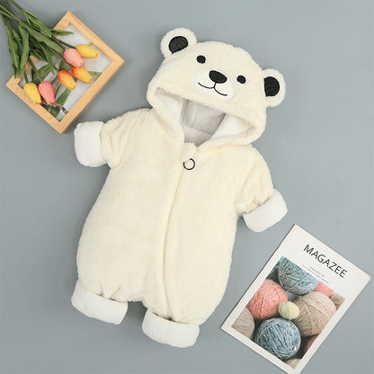 Cute Bear Winter Romper